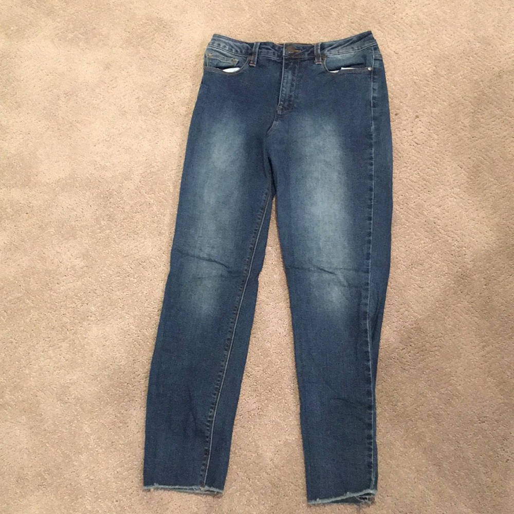 Mom jeans whitewash